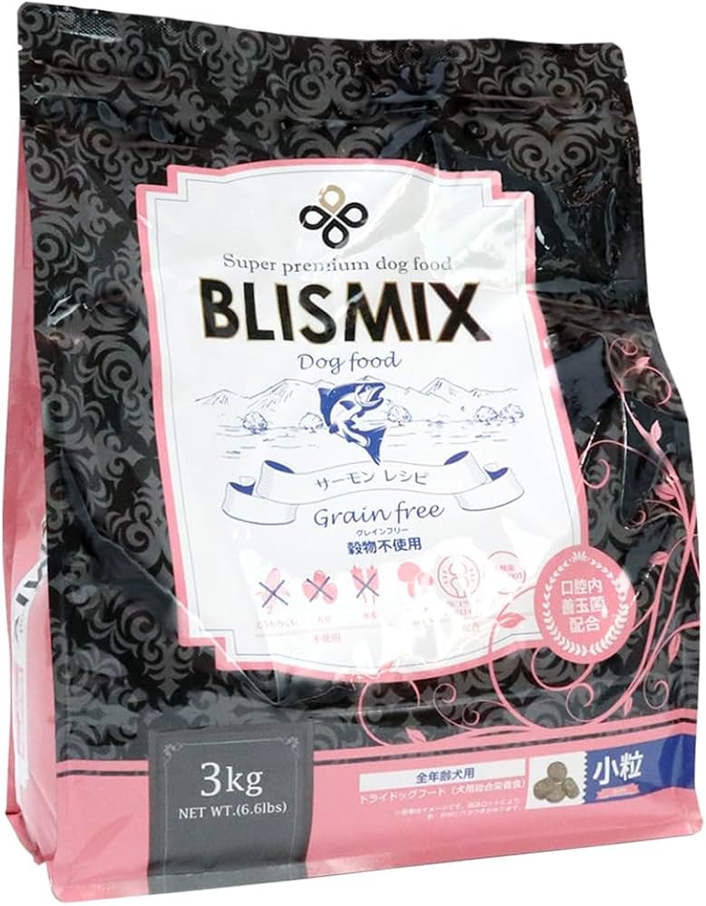 Amazon.co.jp: ブリスミックス グレインフリーサーモン小粒3kg