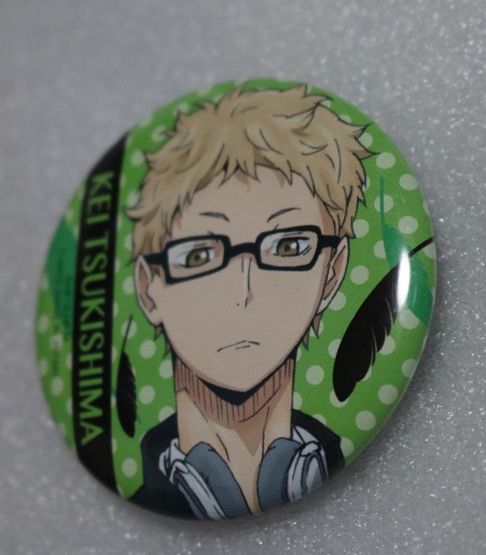 ハイキュー文房具カフェ月島蛍缶バッジ ハイキュー!! 缶バッジグループ