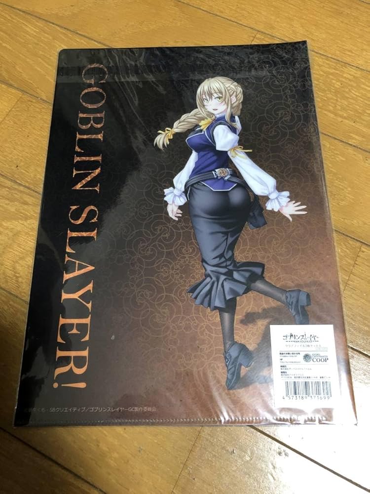 Amazon.co.jp: クリアファイル ゴブリンスレイヤー 令嬢剣士 女神官