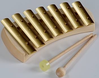 Auris アウリス 鉄琴 ダイヤトニック 12音 真鍮製 マレット3本付属