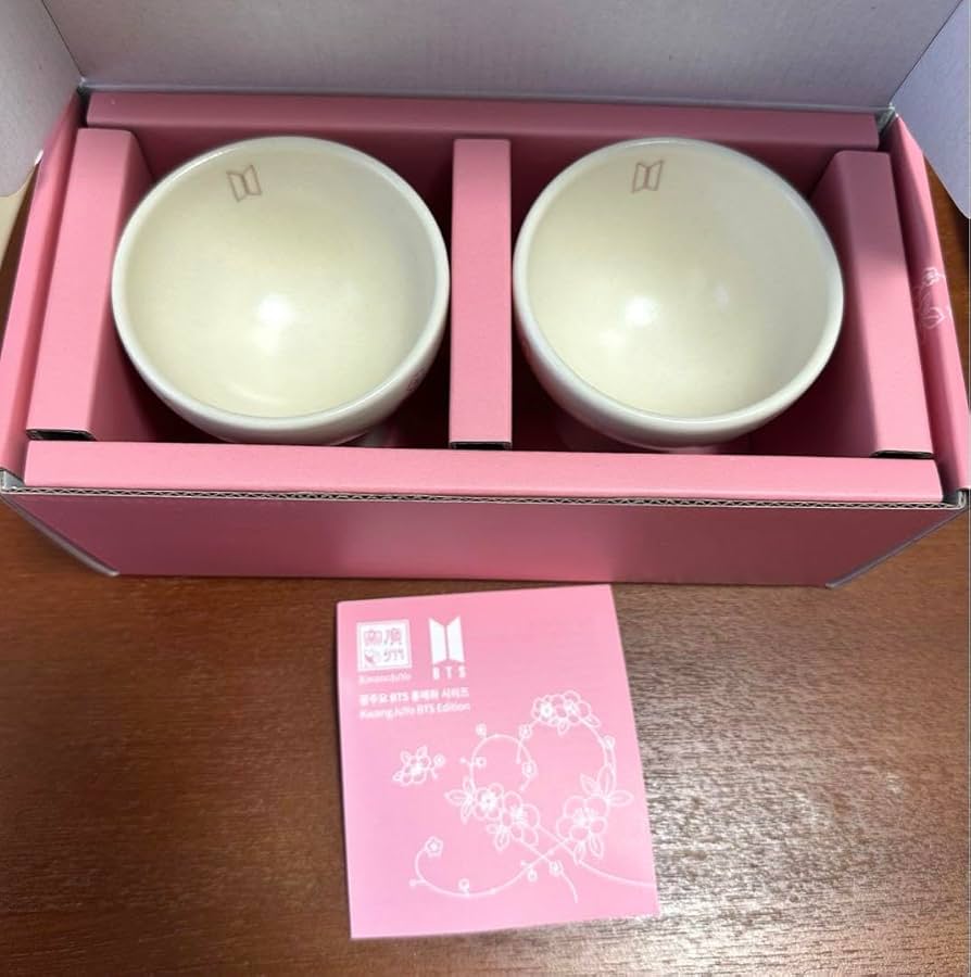 BTS クァンジュヨ 紅梅シリーズ 廣州窯 KwangJuYo ベルカップ 音杯