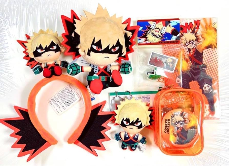 僕のヒーローアカデミア 爆豪勝己 グッズセット 爆豪勝己グッズセット 4点