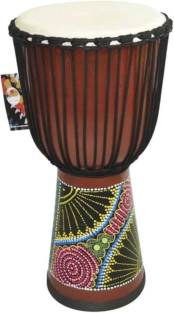 Amazon | パーカッション・打楽器 カラフルなパターンを持つインチの