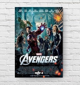 Amazon.co.jp: 【フレーム付-黒-】 映画ポスター アベンジャーズ