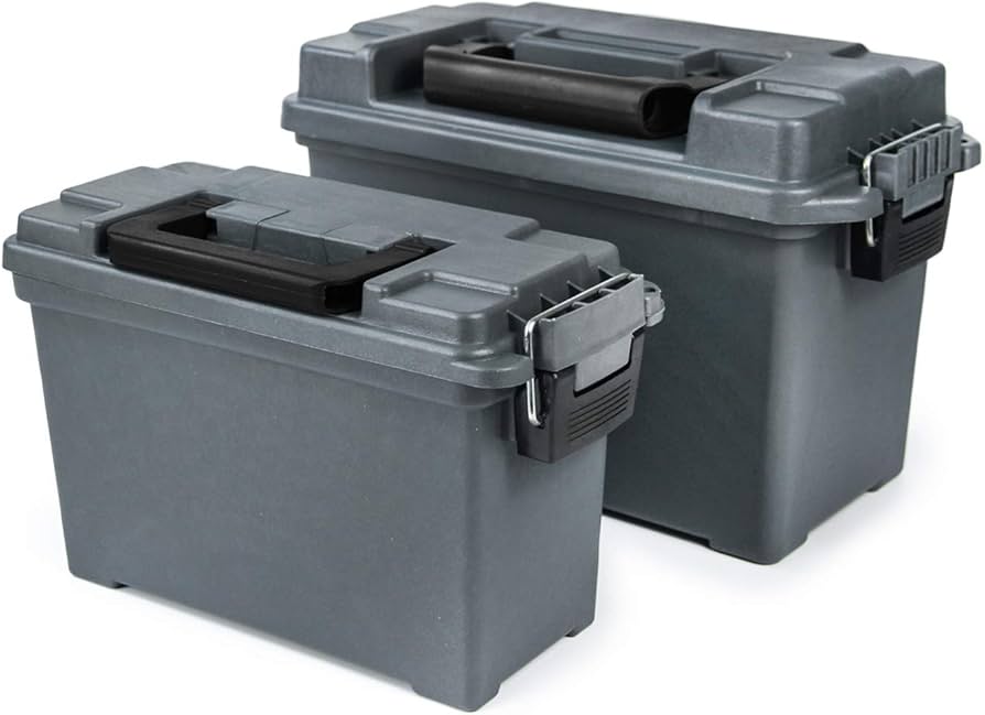 Amazon.co.jp: アモカン 弾薬箱 アモボックス 弾薬ケース 2個セット