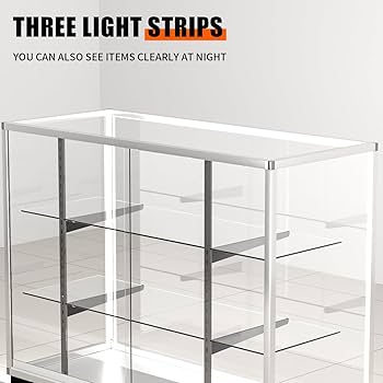 Amazon.com: 48”D * 20”W * 38”H - Freestanding Retail LED Full