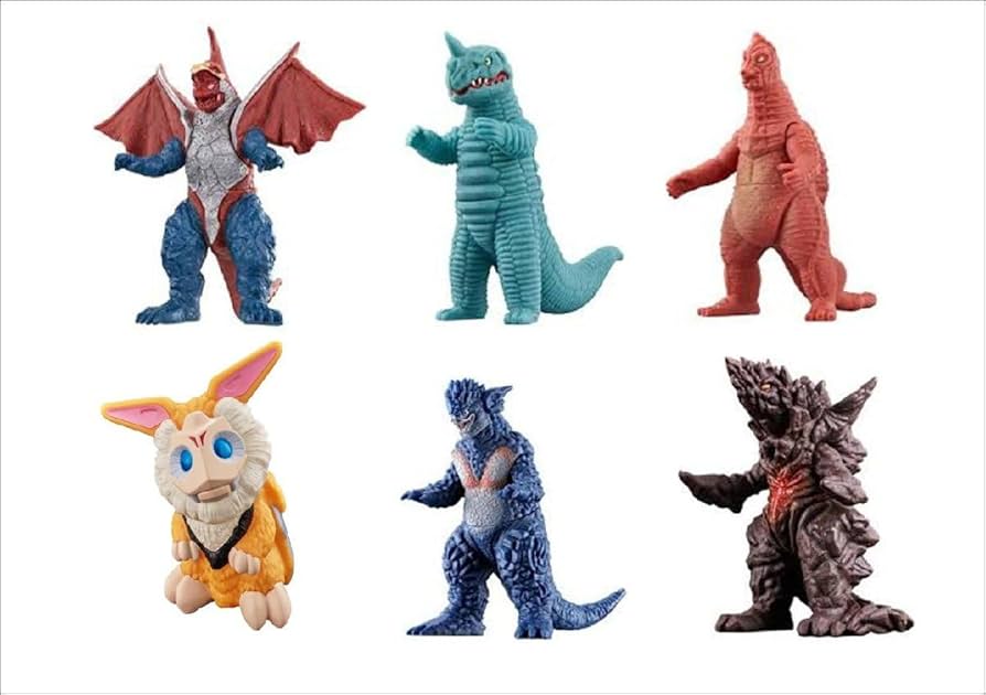 Amazon.co.jp: 20種類1セットウルトラ怪獣シリーズ ソフビフィギュア