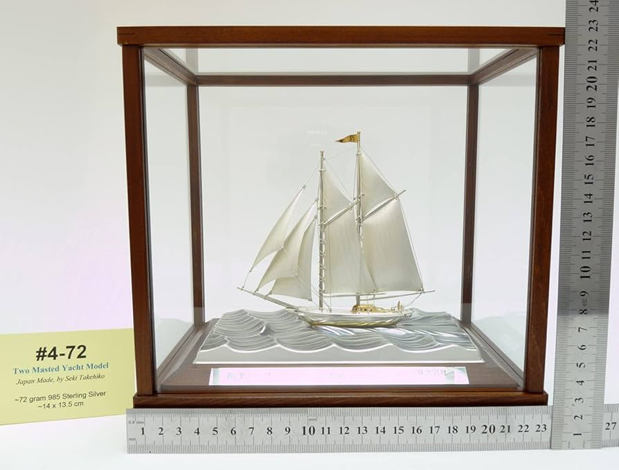 銀製刻印 銀製 シルバー 帆船 ヨット 約100g V367 GK1 銀製刻印 銀製