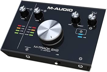 Amazon.co.jp: M-Audio M-Track 2X2 C-Series | 2-in/2-out USB Audio