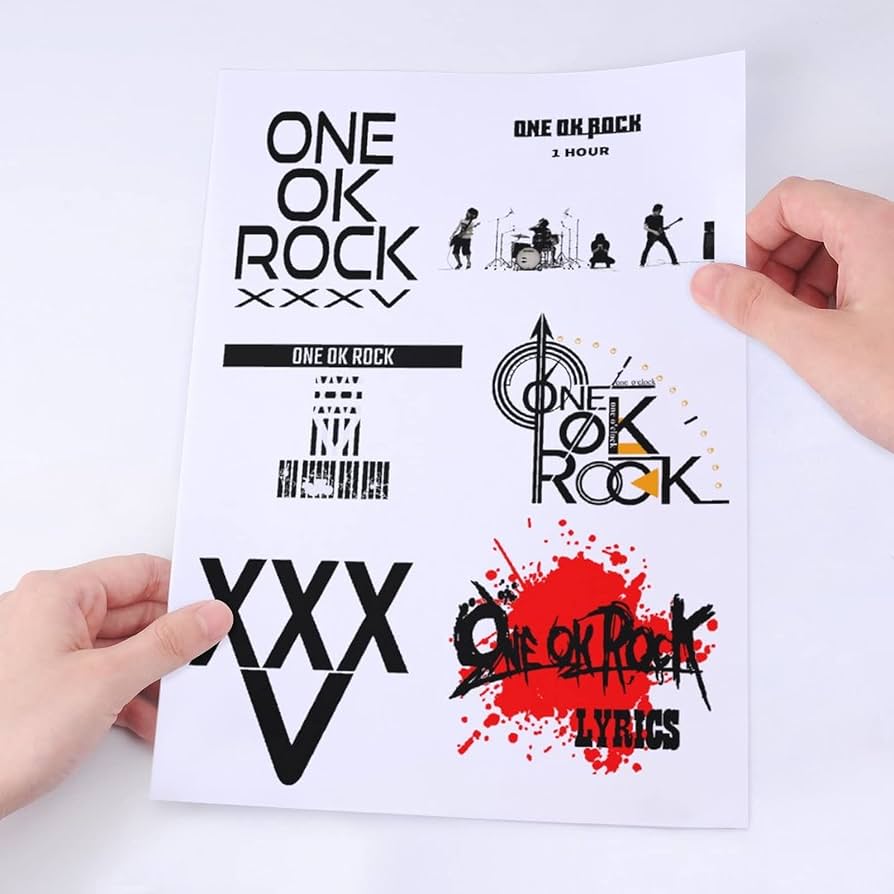 Amazon.co.jp: 防水ステッカーセット ワン オク ロック ONE OK ROCK