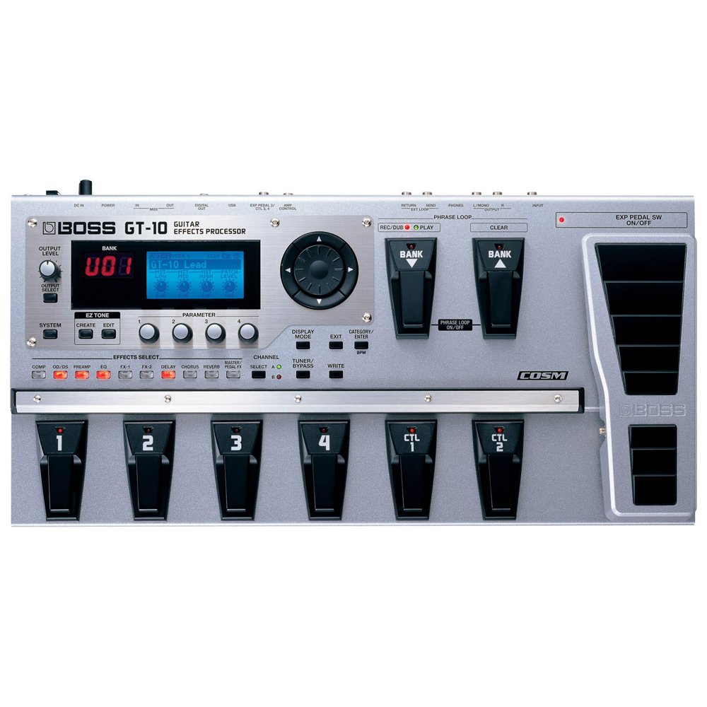 Amazon | BOSS GT-10 | ディストーション・オーバードライブ | 楽器