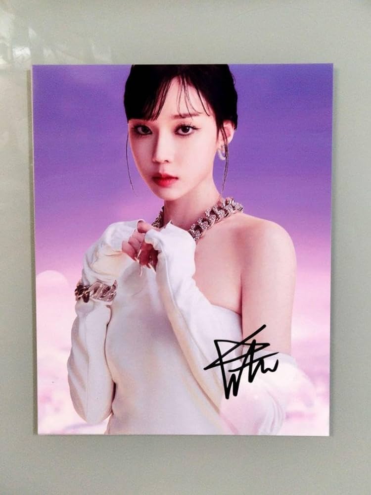aespa ウィンター 直筆サイン入りポスター espoir aespaウィンターの