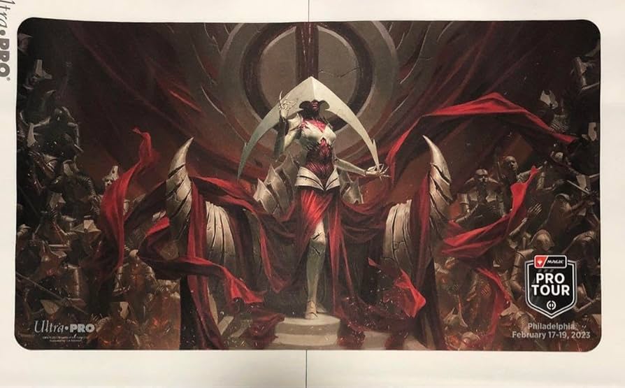 エリシュノーン mtg プレイマット ファイレクシア プロツアー 完全なる