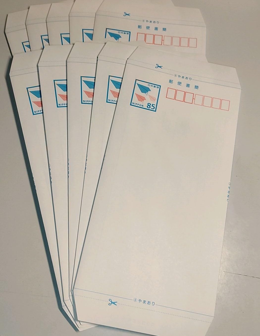 85円 ミニレター 郵便書簡 100枚組 折ってるだけ クリックポスト発送