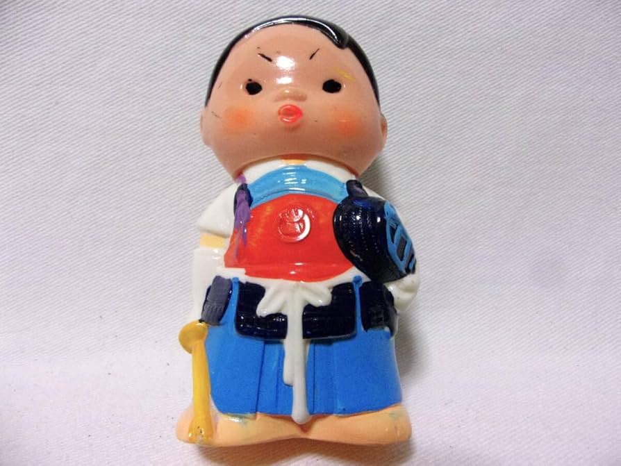 レア】ドライケミカルソフビ貯金箱企業物ノベルティレトロカンキャラ