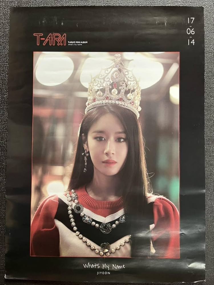 T-ARA ジヨン jiyeon サイン入りソロポスター