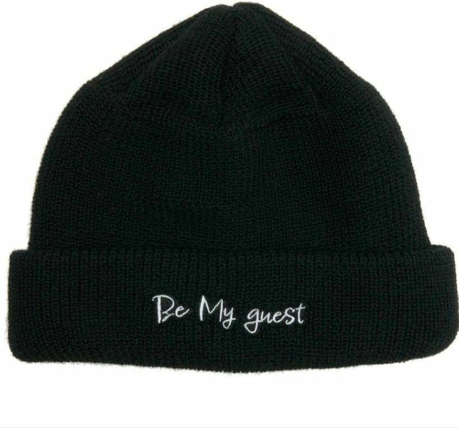 s*o様 GOD ONLY KNOWS 岩田剛典 ニット帽 黒 ビーニー ブラッ GOD ONLY