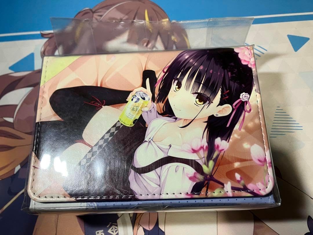 合皮製デッキケースW 喫茶ステラと死神の蝶「四季 ナツメ」Spring Ver