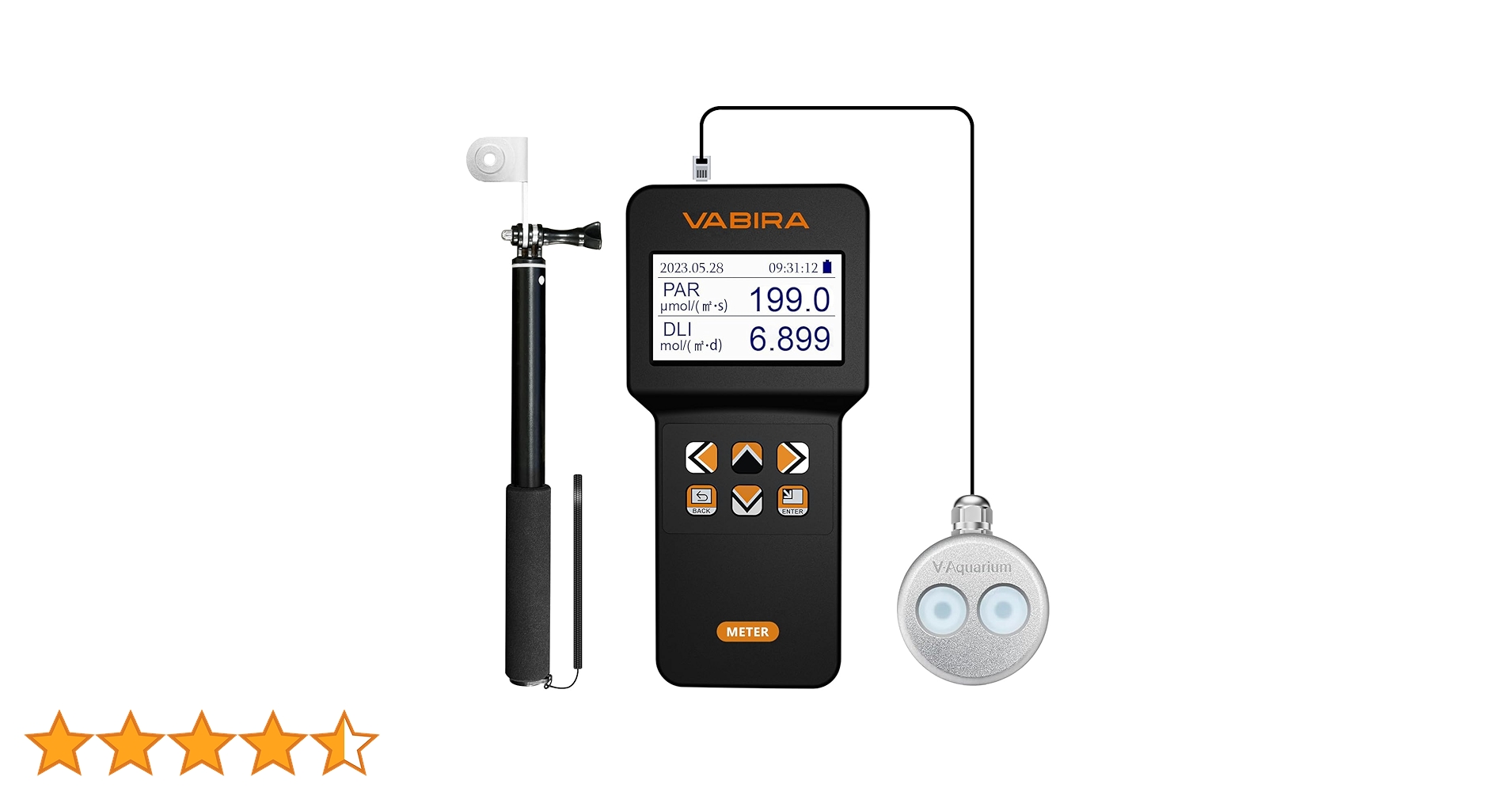 VABRIA VBR-AQUA PAR光レベル測定器Aquarium Par Meter VBR-Aqua IP68