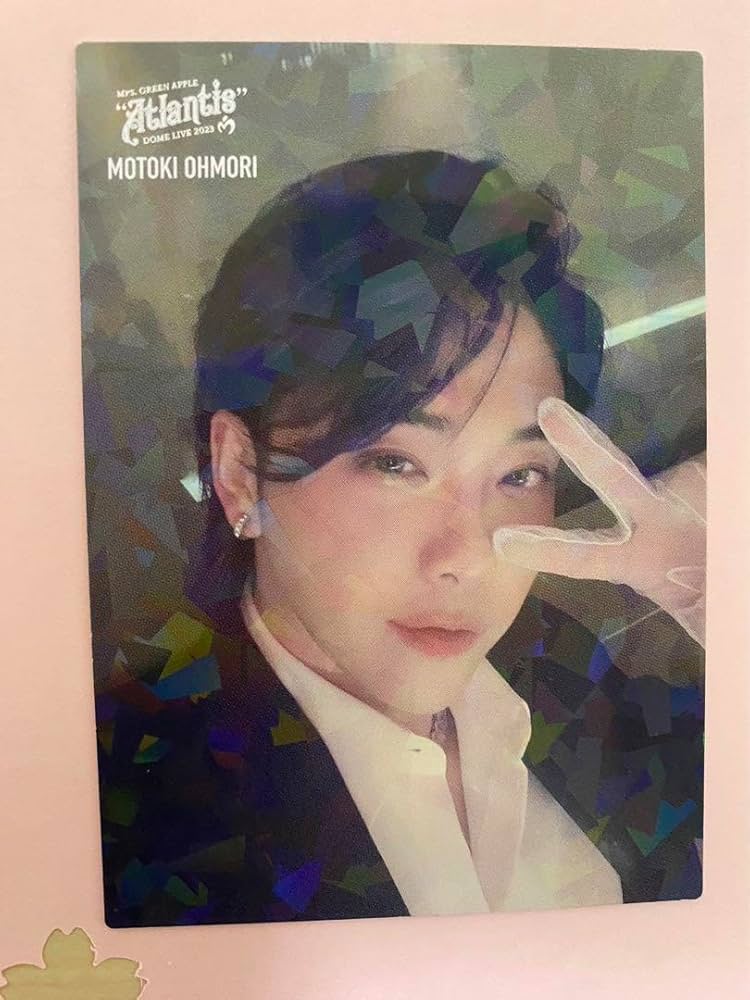 大森元貴 直筆サイン入りフォトカード Mrs GREEN APPLE 大森元貴さん