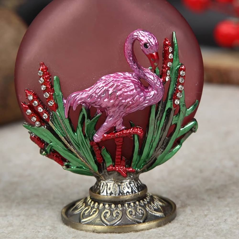 MURANO La Fenice ムラノ 花蓋 香水瓶 パフュームボトル MURANO La