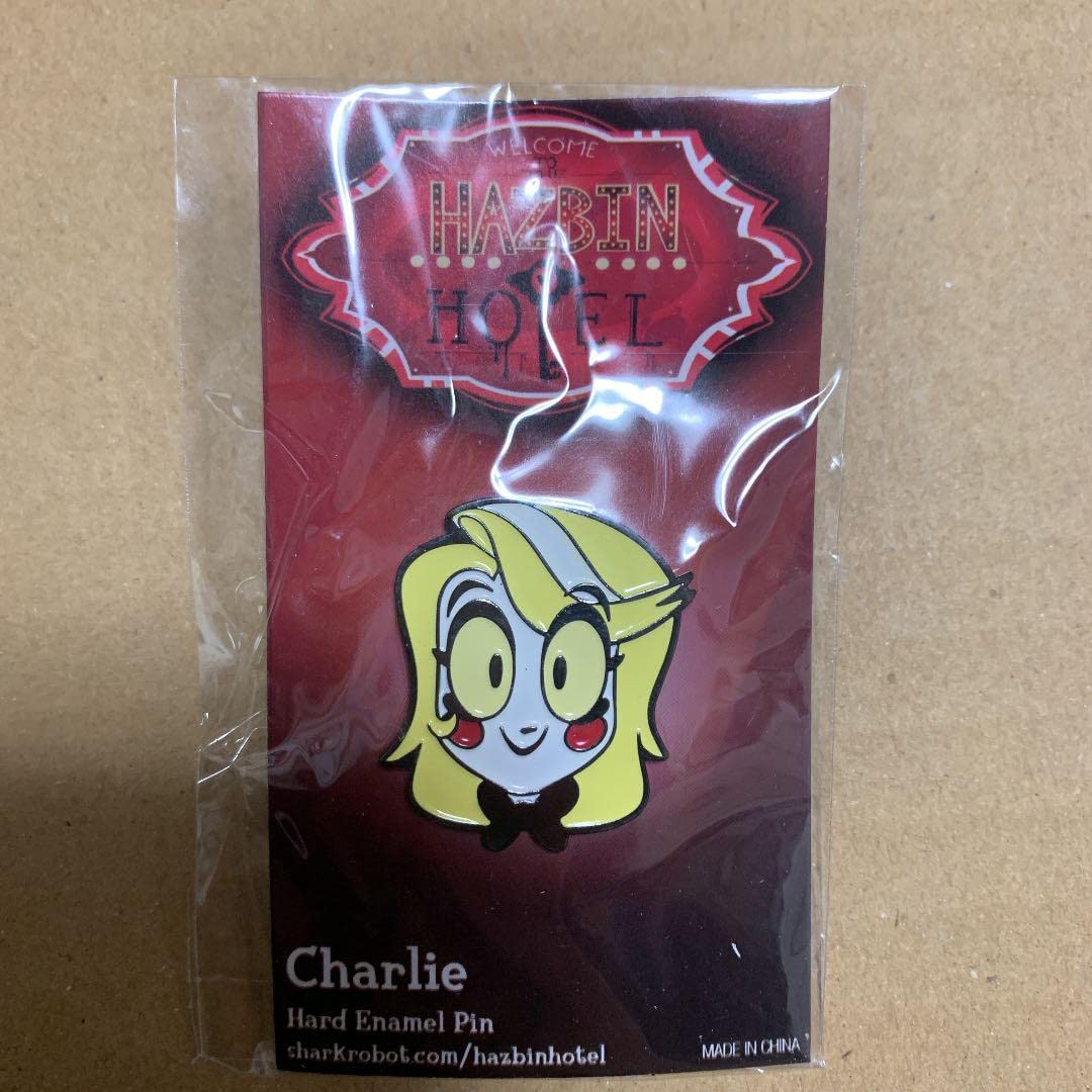 ハズビンホテル hazbin hotel チャーリー Charlie ピンバッジ 魅力的な
