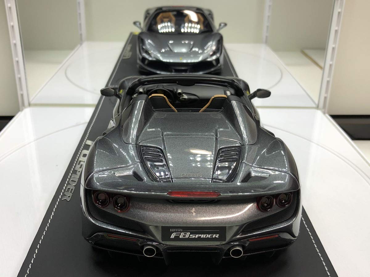 Amazon | BBR 1/18 Ferrari F8 Spider Grigio silverstone フェラーリ