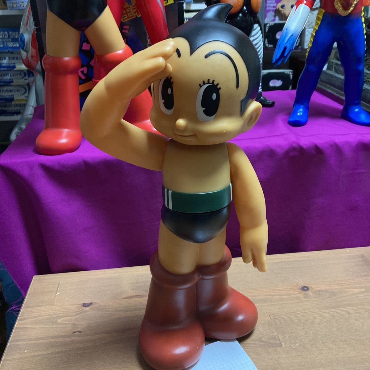 再入荷】 1996 ビリケン商会製 鉄腕アトム 高さ45cm 外箱付き | ブリキ