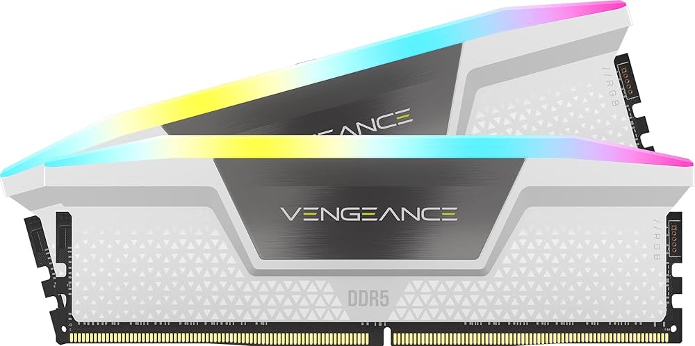Memória Corsair Vengeance RGB - 32GB (2x16GB), DDR5, 5200Mhz, C40