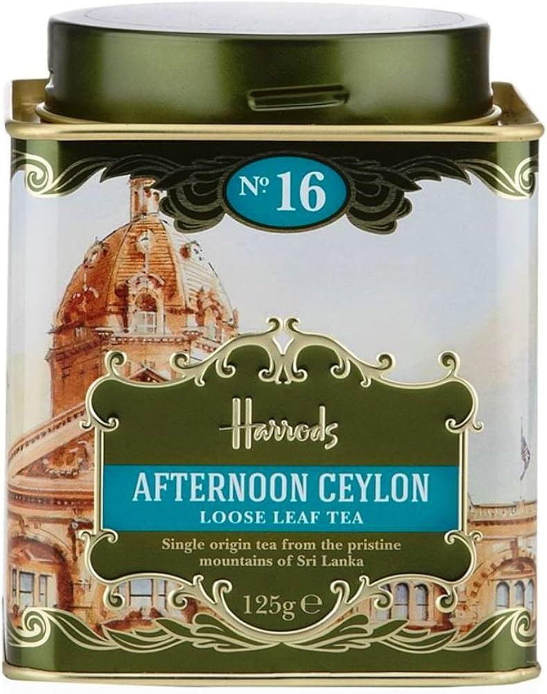 Amazon.com : UK Harrods (Harrods) No.16 Afternoon Ceylon tea leaf