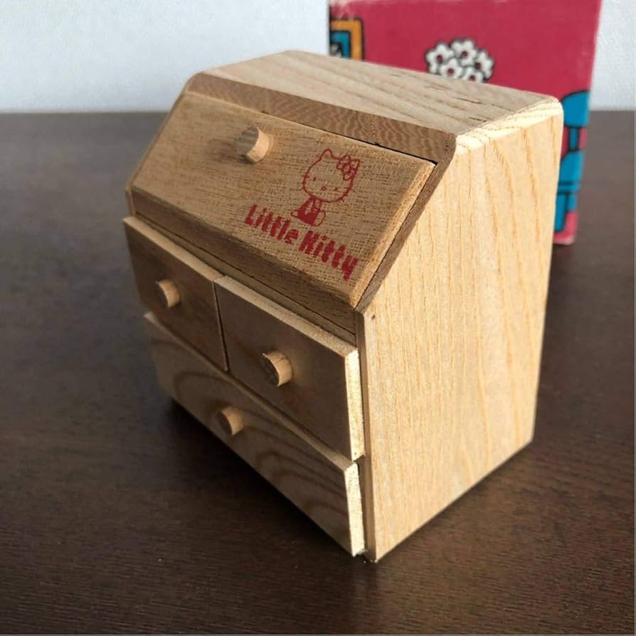 ハローキテイチューリップシリーズ木製ローチェスト ハローキテイ