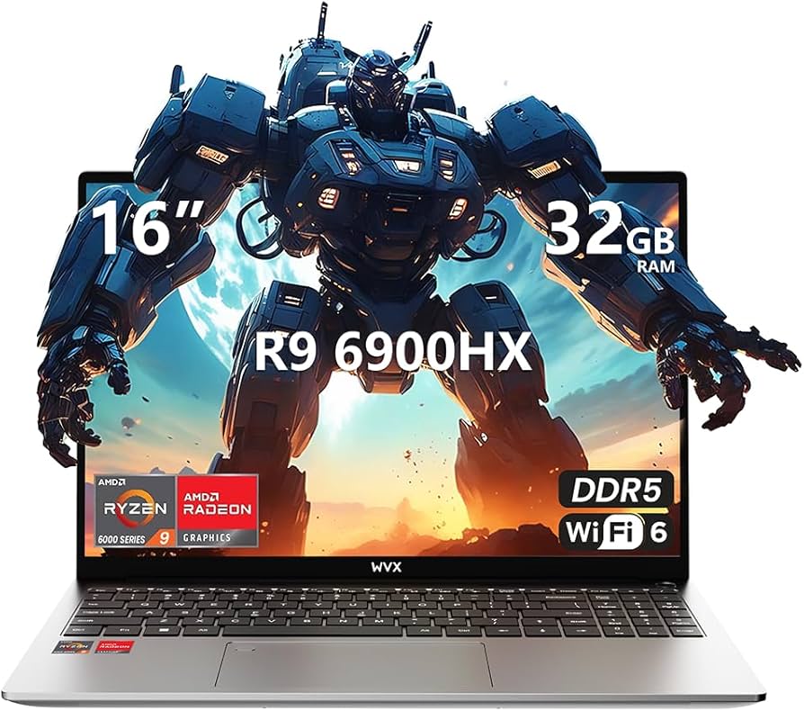 Amazon.com: Gaming Laptop AMD Ryzen 9 6900HX (32GB RAM)(4.9Ghz