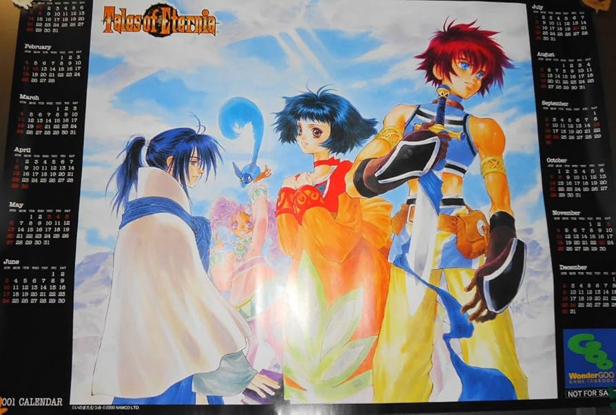 非売品 超希少】いのまたむつみ 描き下ろし テイルズ ファラ B2 ポスター