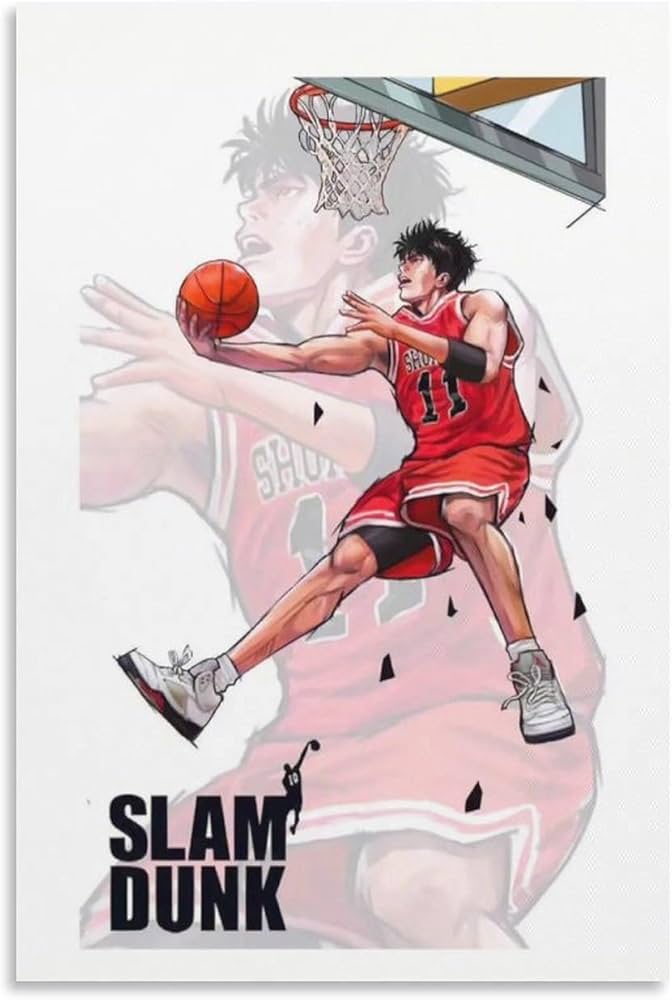 Amazon.co.jp: アニメポスター SLAM DUNK(スラムダンク) キャンバス