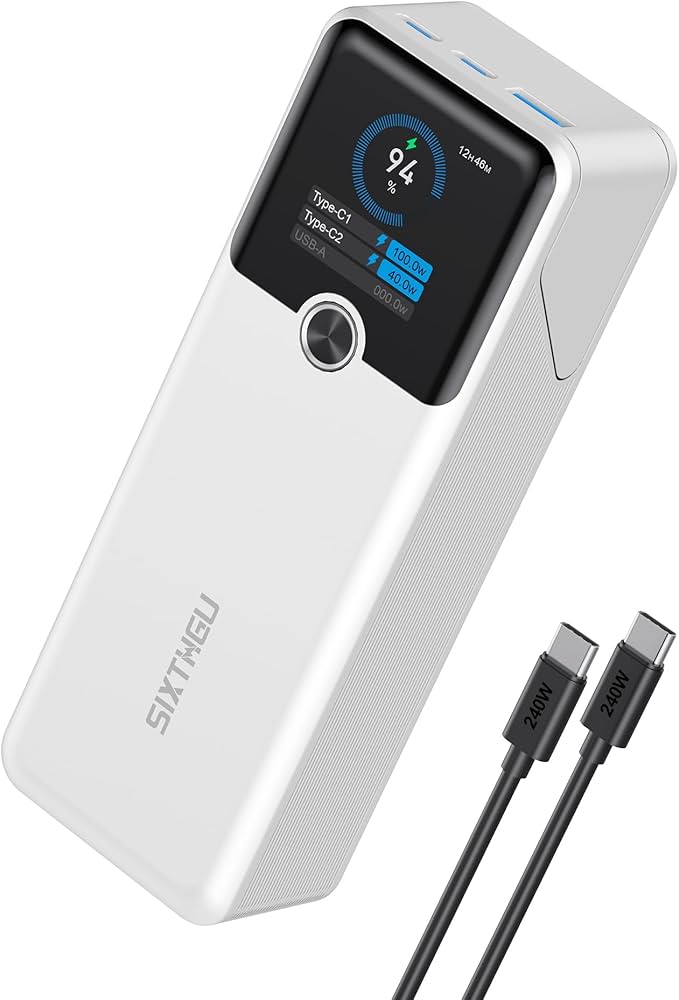 Amazon.co.jp: SIXTHGU 140 W Mobile Battery (20,000 mAh High