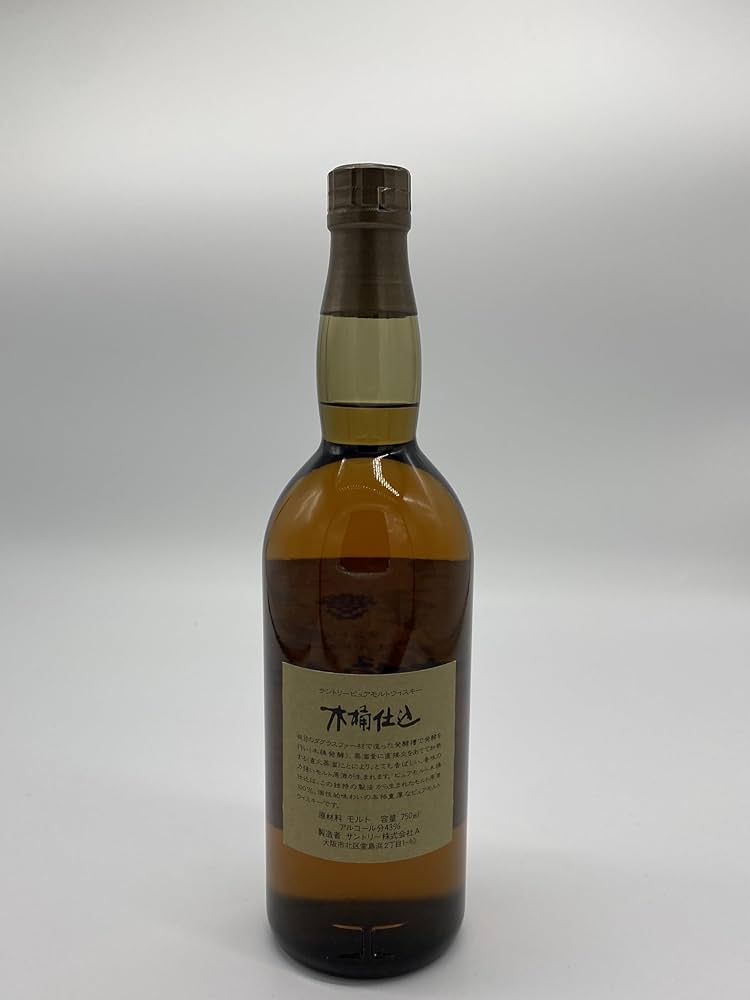 SUNTORY 木桶仕込 1981年 ピュアモルトウイスキー