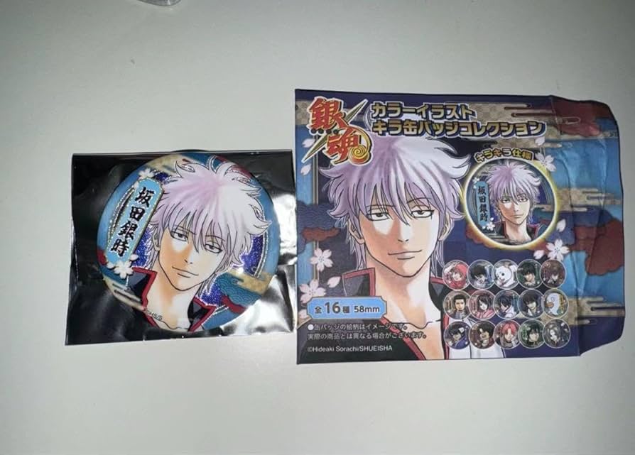 銀魂 坂田銀時 缶バッジ 16点セット