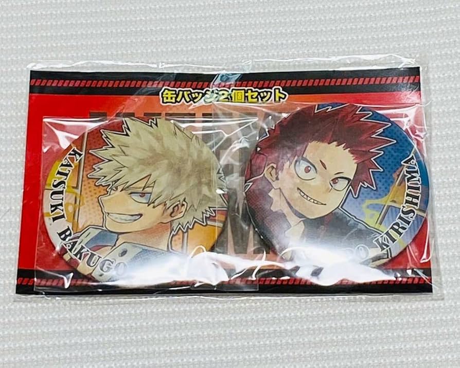 ムネモページ】ヒロアカ 切島 缶バッジ 全員応募サービス 全サ