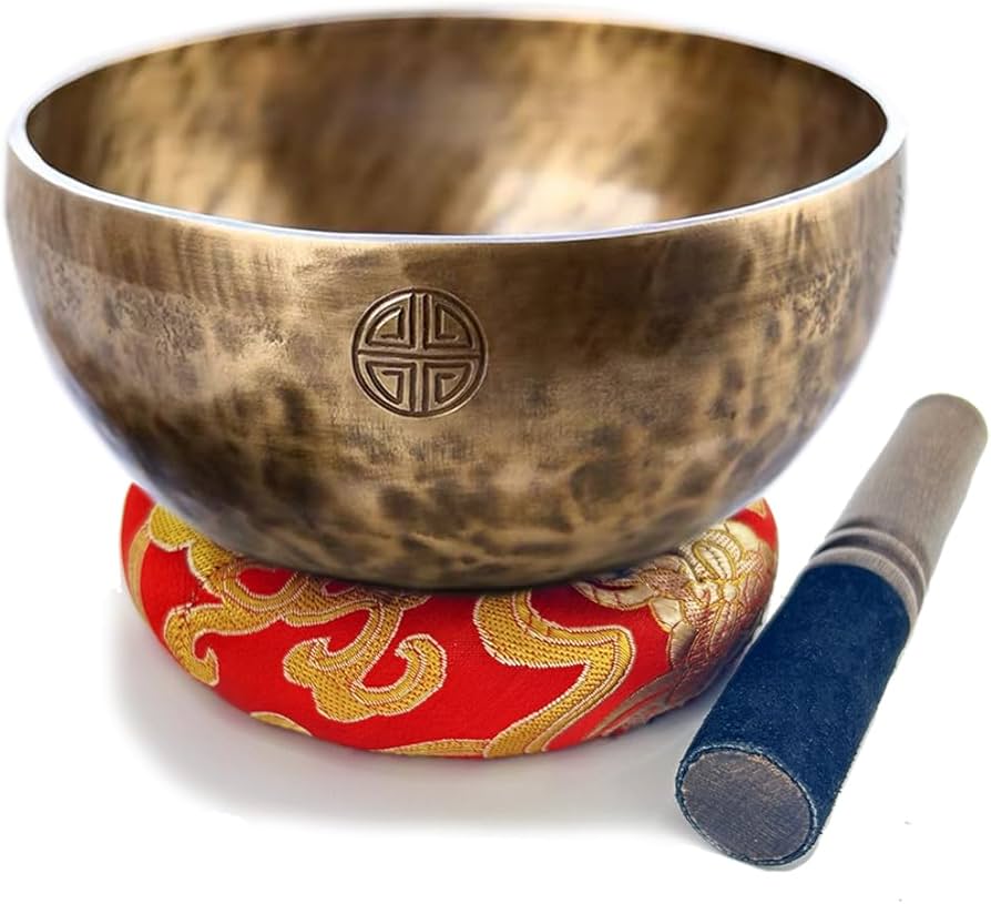 2025 no3 チベット シンギングボウル 陰陽模様 2025 no3 チベット