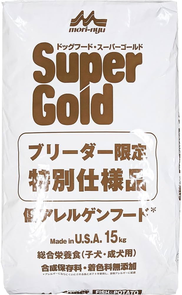 Amazon.co.jp: 森乳スーパーゴールドフィッシュ＆ポテト（子犬・成犬用
