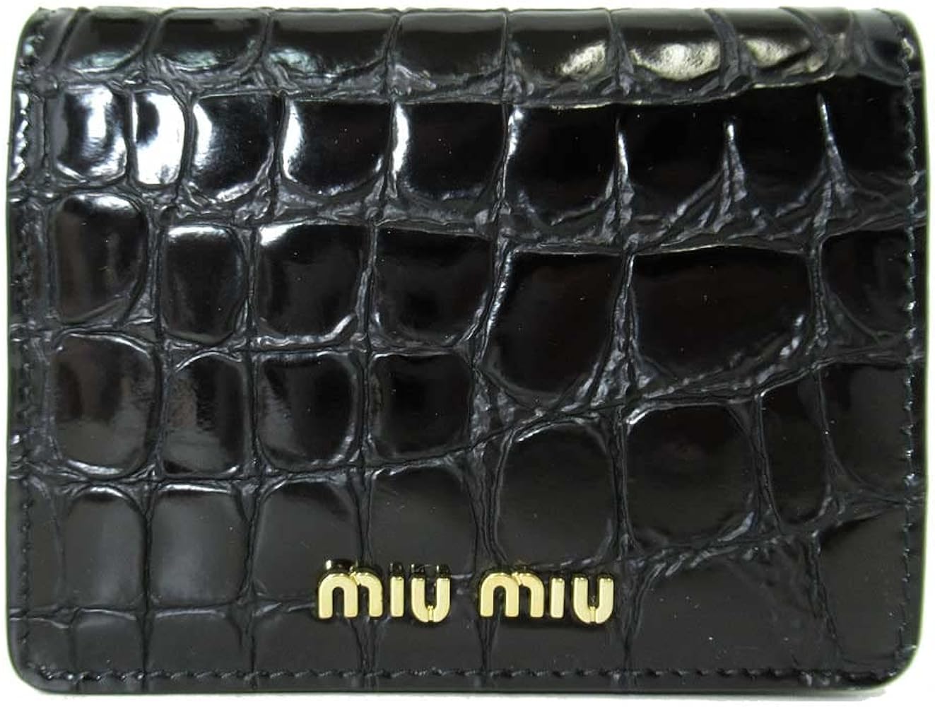 Amazon | MIUMIU(ミュウミュウ) 二つ折り財布(小銭入れあり