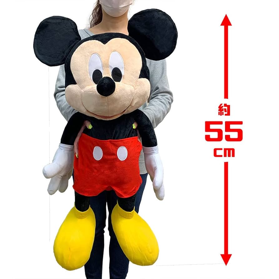 ディズニー ミッキーマウス 超特大 ジャンボぬいぐるみ Mickey Mouse