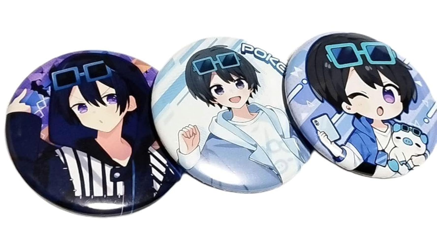 ちょこらび ポケカメン 缶バッジ ちょこらび ポケカメン 缶バッジ 銀テ