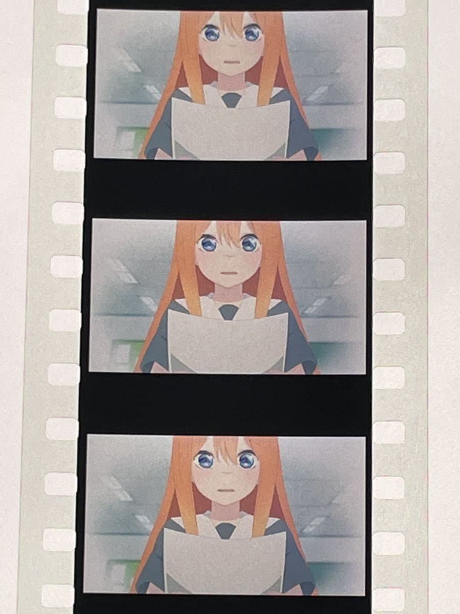 五等分の花嫁 映画 劇場版 入場特典 フィルム 中野二乃ラブ