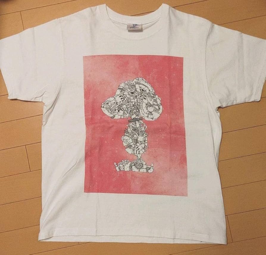 Amazon | 米津玄師×USJコラボスヌーピーTシャツ、缶バッジセット