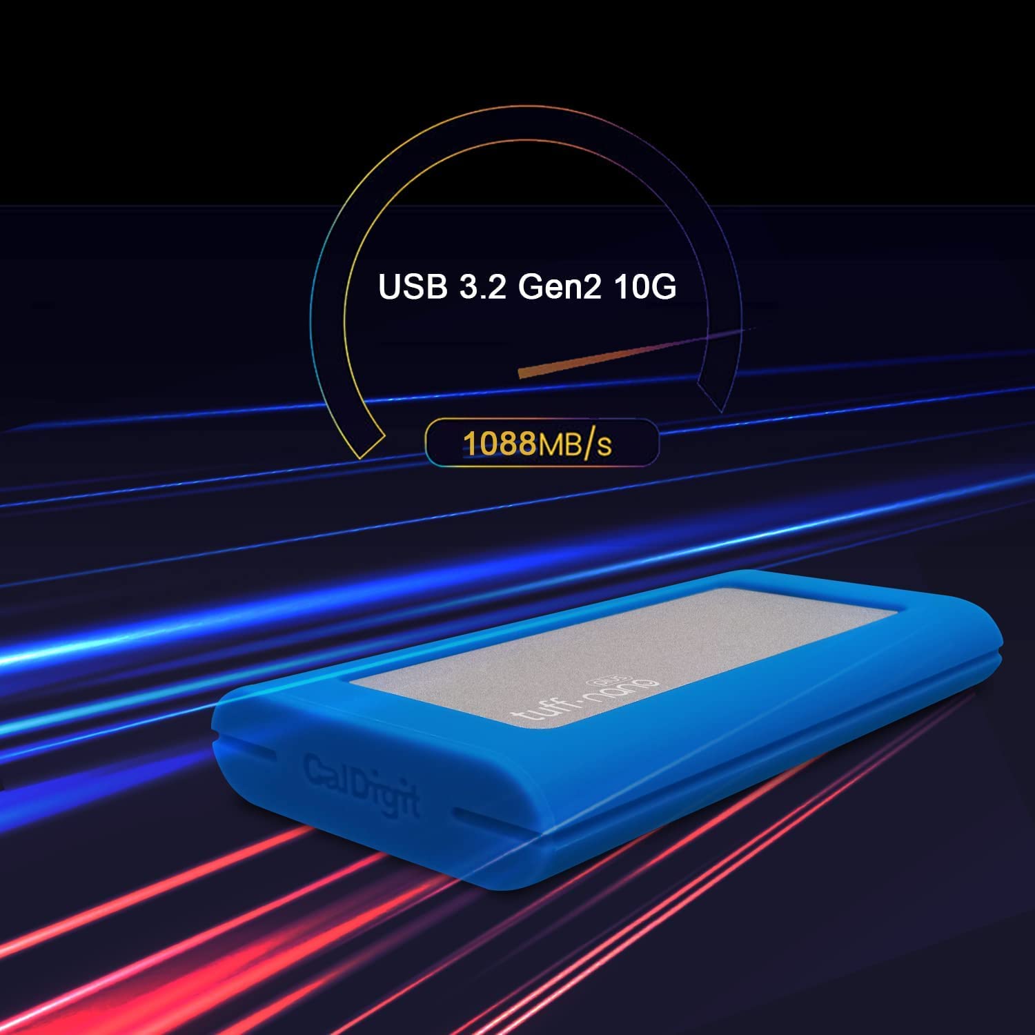 Amazon.com: CalDigit Tuff Nano Plus Rugged IP67 SSD (2TB) USB-C