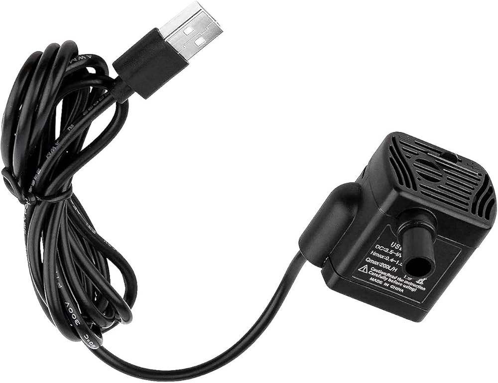 Amazon.co.jp: Useekoo 水中ポンプ 小型 水槽用 ポンプ USB給電 静音