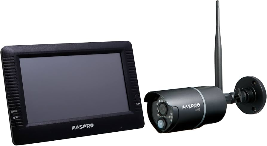 Amazon | マスプロ電工(MASPRO) モニター＆ワイヤレスHDカメラセット