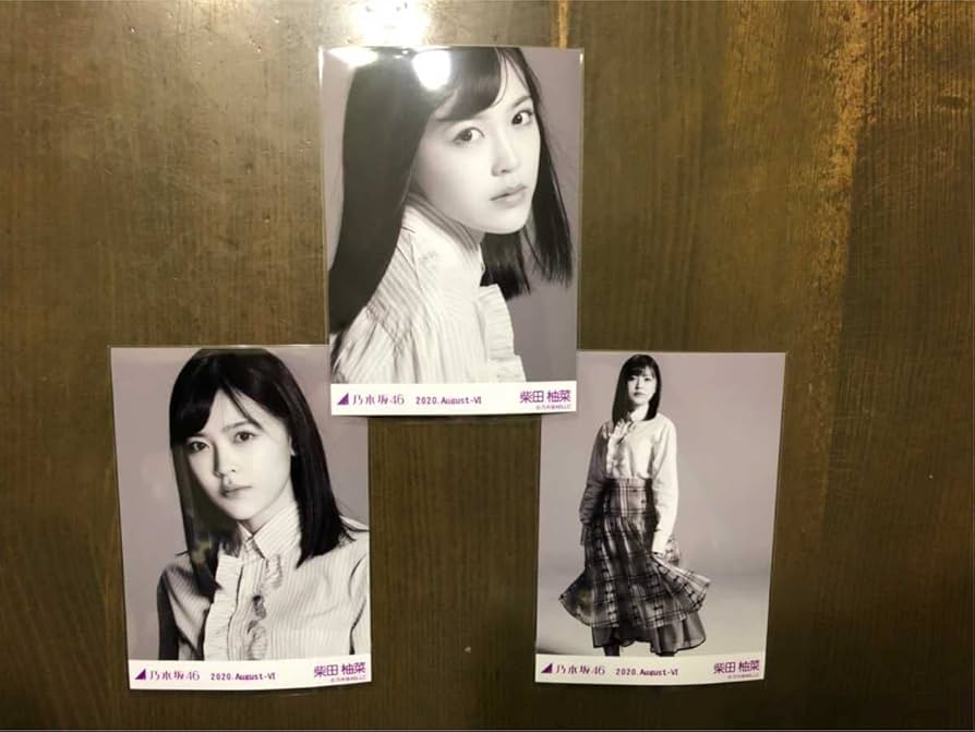 乃木坂46 柴田柚菜 モノクロームポートレイト 2020.August-Ⅵ