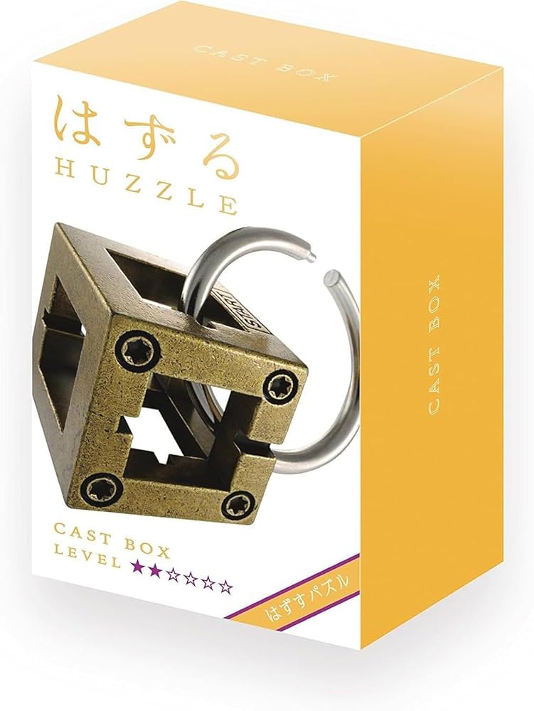 Amazon.co.jp: ハナヤマ(HANAYAMA) はずすパズル はずる CAST BOX